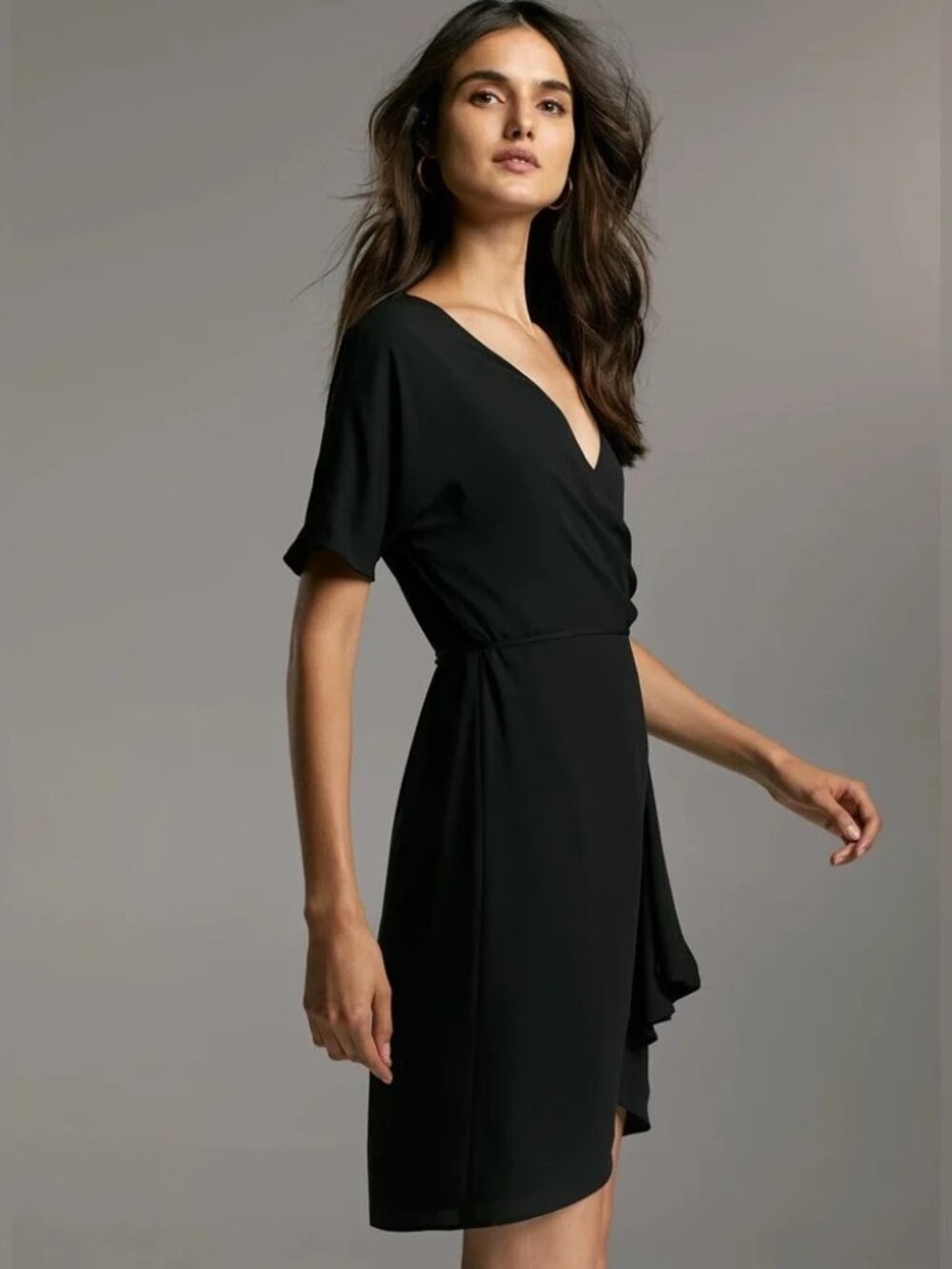 Aritzia Wallace Wrap Mini Dress, Size: XS